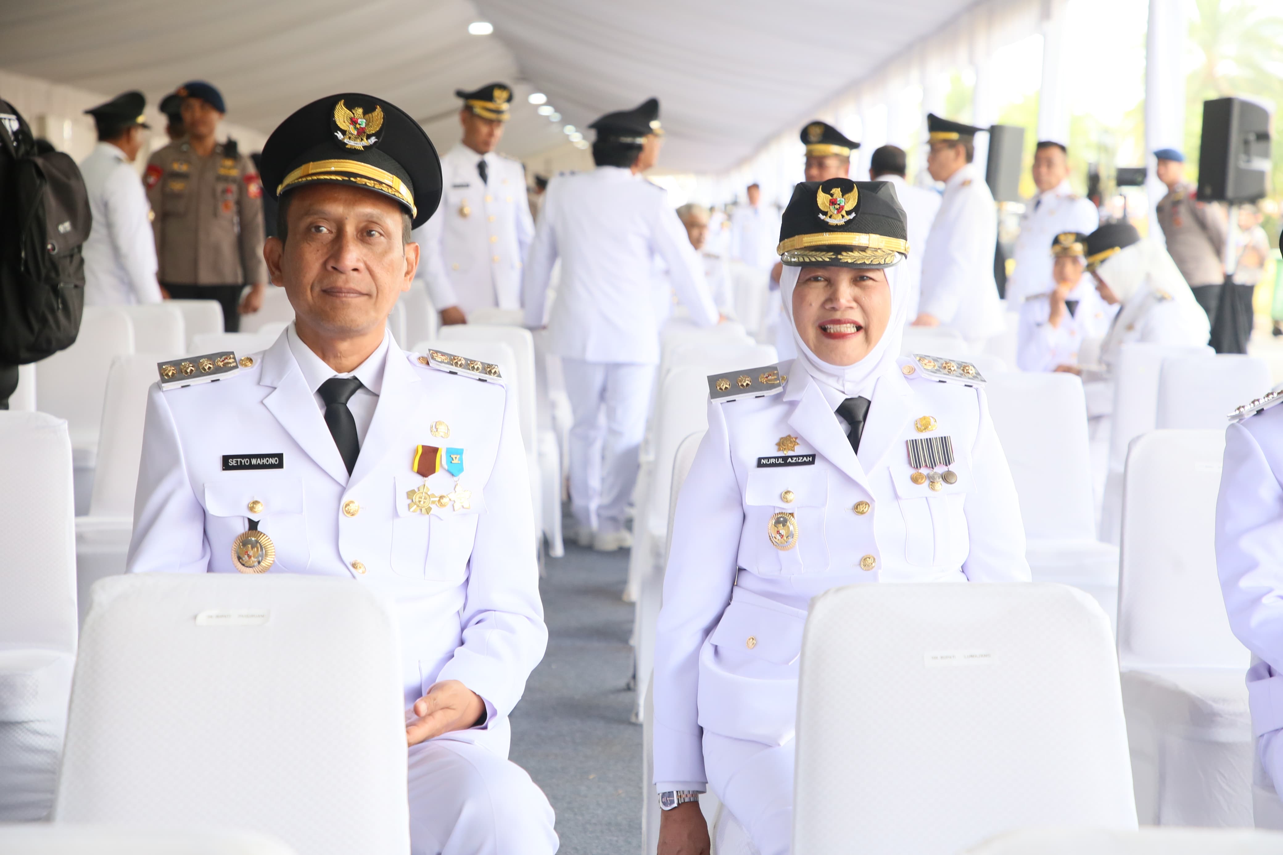 Suasana Pelantikan Bupati dan Wabup Bojonegoro